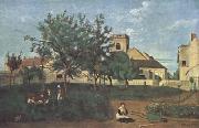 Jean Baptiste Camille  Corot Rosny-sur-Seine (mk11) painting